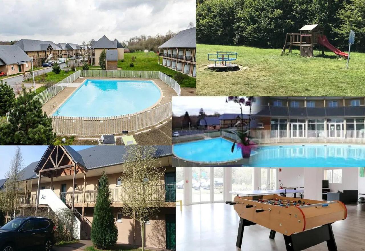 Le Fleur"H"On 11 D'Honfleur, T2 En Residence Avec Piscine, Wifi Et Parking Gratuits เอคโมวิลล์ ภายนอก รูปภาพ